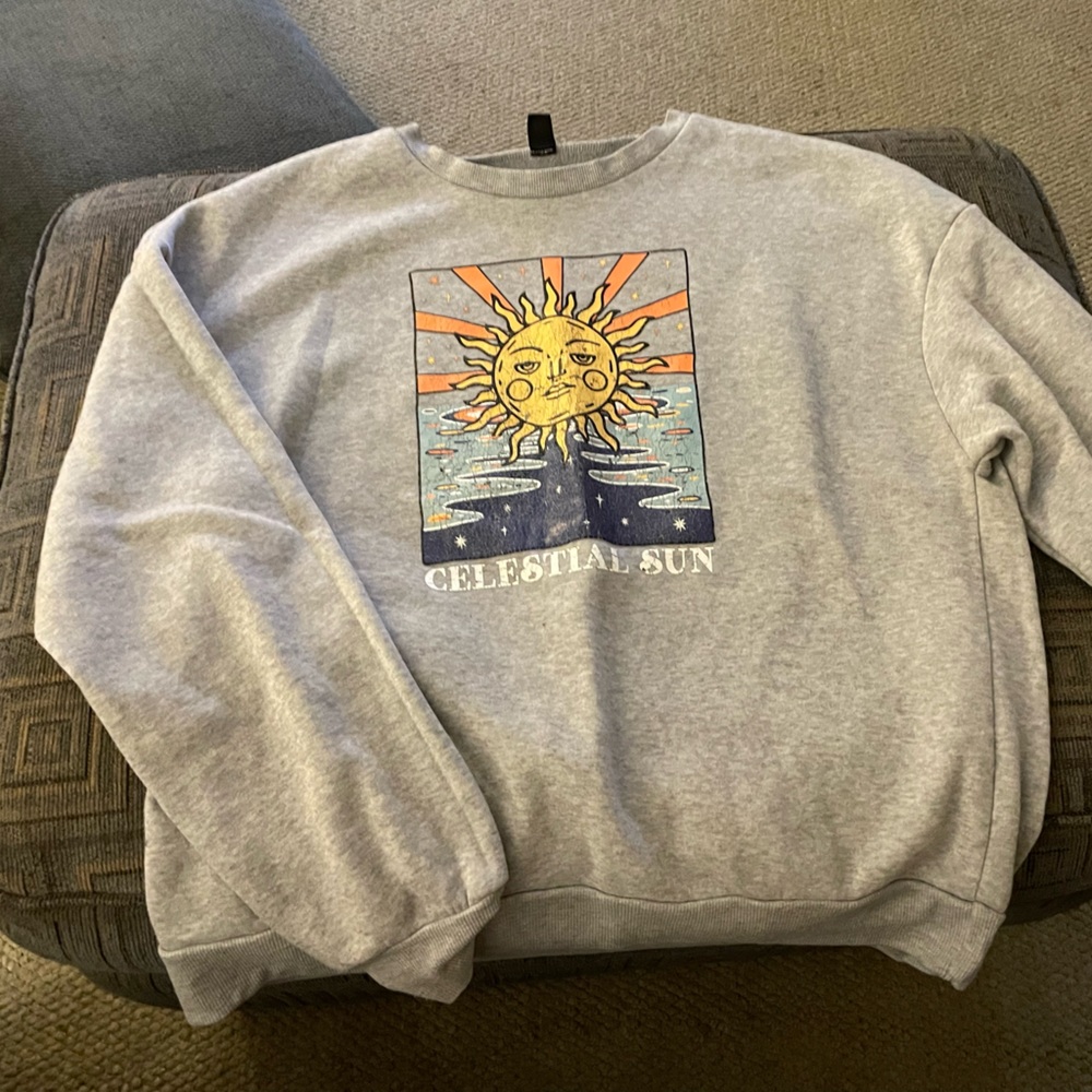 Celestial sun sweatshirt